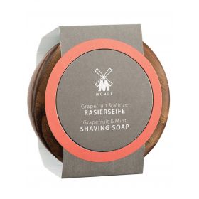 Mühle Rasierseife Grapefruit & Minze Eschenholz 65g