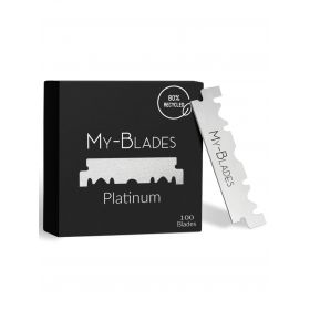 My-Blades Platinum Single-Edge Rasierklingen (100 Stück)