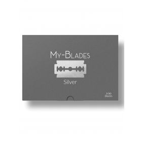My-Blades Silver Double-Edge Rasierklingen (100 Stück)
