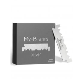 My-Blades Silver Single-Edge Rasierklingen (100 Stück)