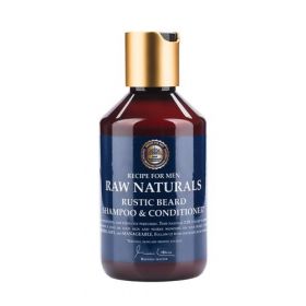Raw Naturals Rustic Beard Shampoo & Conditioner 250 ml.