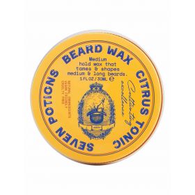 Seven Potions Beard Wax Citrus Tonic 30ml