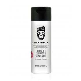 Slick Gorilla Daily 2 in 1 Shampoo & Conditioner 200ml
