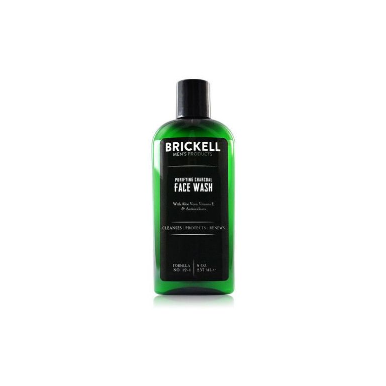 Brickell Purifying Charcoal Face Wash Unscented 237 ml.