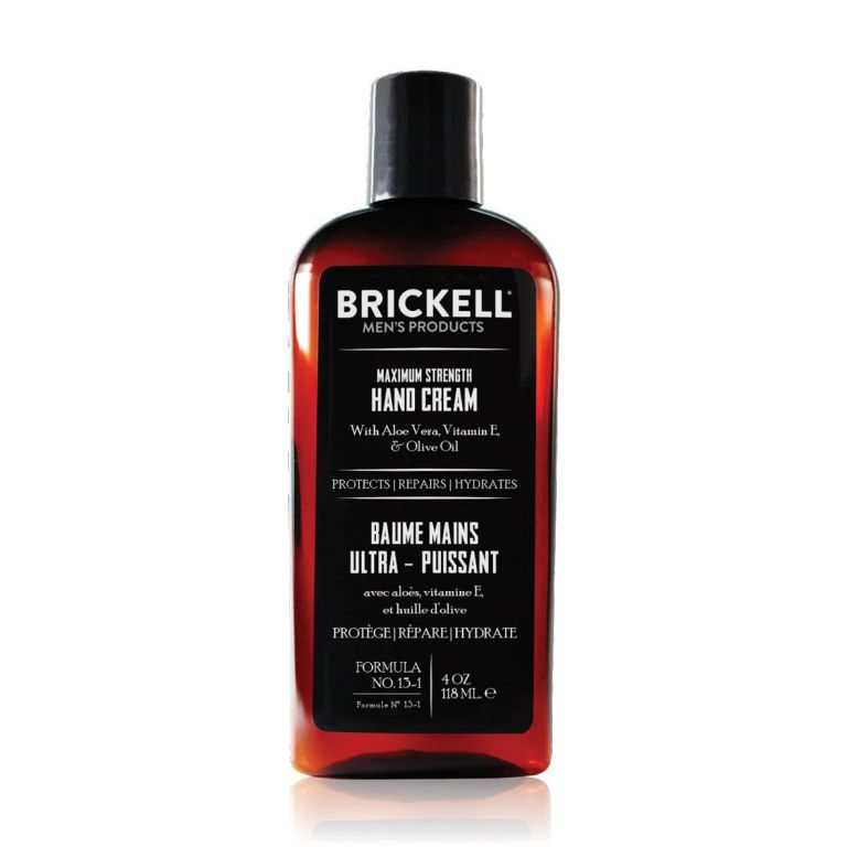 Brickell Maximum Strength Hand Cream Unscented 118 ml.