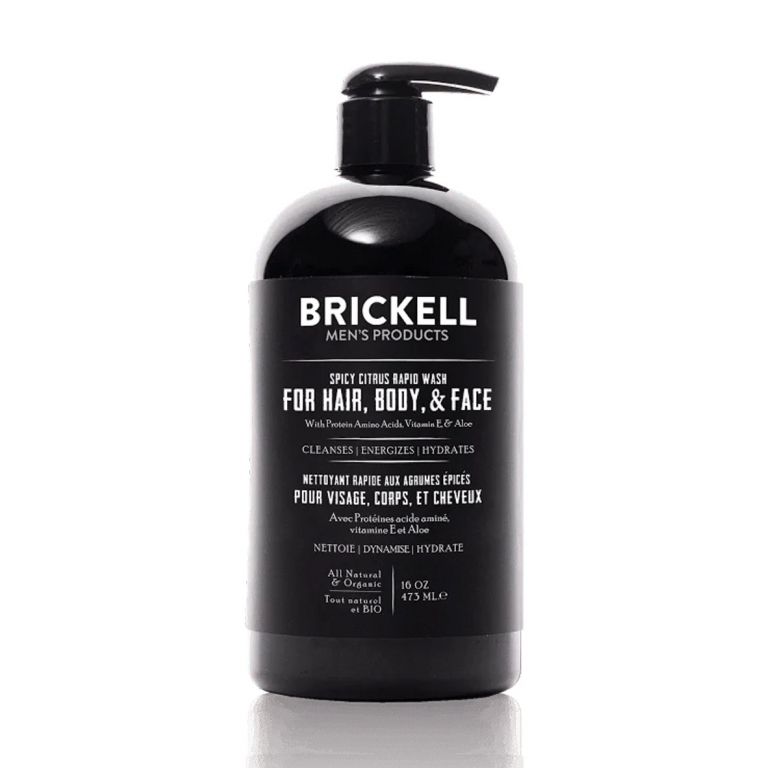 Brickell All in One Wash Spicy Citrus 473 ml.
