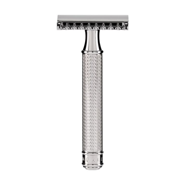 Muhle R41 Rasierhobel - Offener Kamm - Metall Verchromt