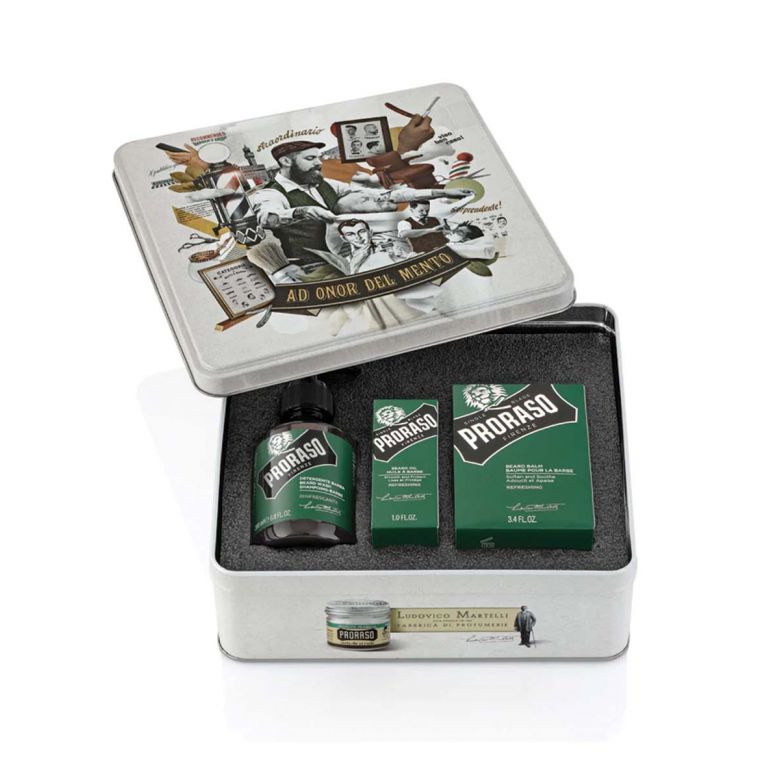 Proraso Bartpflege Set Refreshing 330 ml.