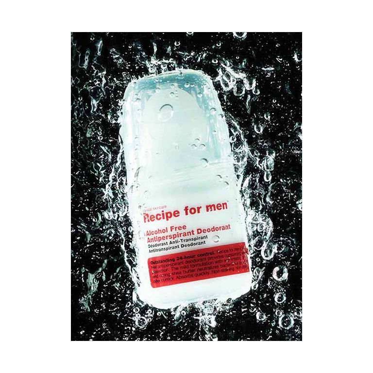 Recipe For Men Alcohol Free Antiperspirant Deodorant 60 ml.