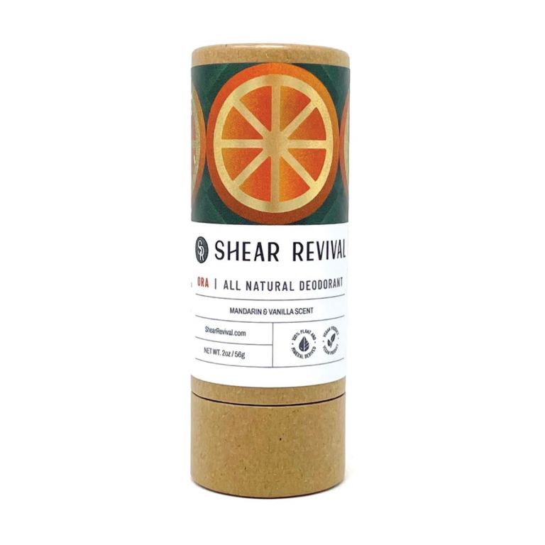 Shear Revival Ora All Natural Deodorant Mandarin & Vanilla 56 gr.