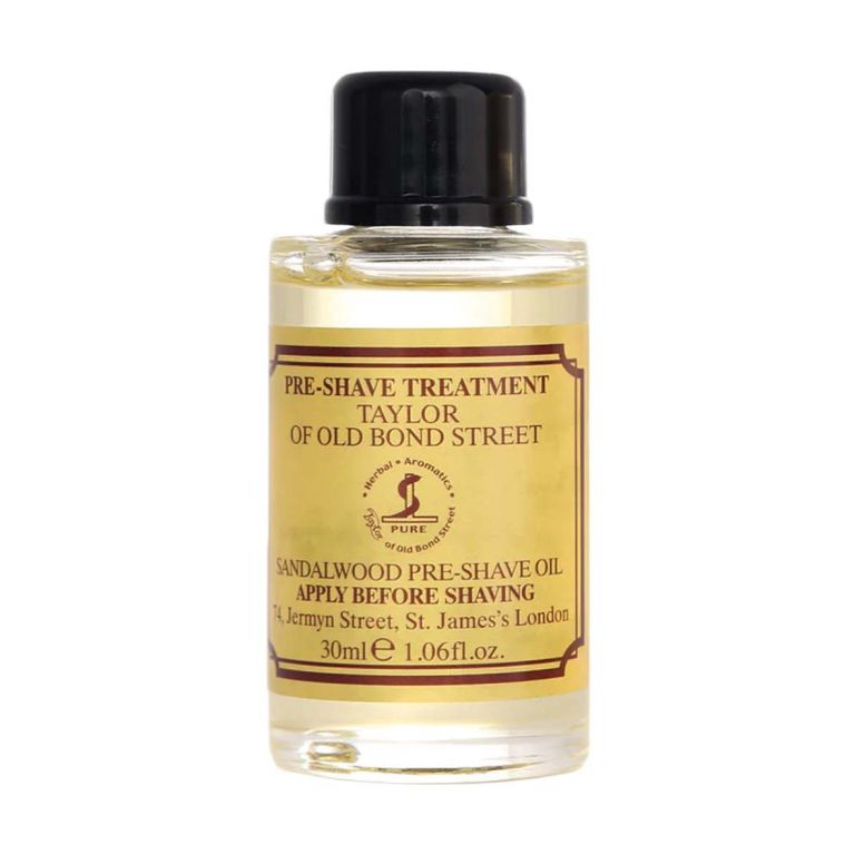Taylor of Old Bond Street Sandalwood Pre-Shave Oil 30 ml.